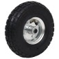 vidaXL Ruedas de carrito de sacos 4 unidades goma 4.10/3.50-4 (260x83)