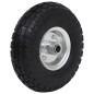 vidaXL Ruedas de carrito de sacos 4 unidades goma 4.10/3.50-4 (260x83)