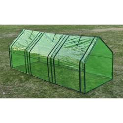 vidaXL Invernadero con 3 puertas