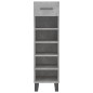 vidaXL Zapatero madera de ingeniería gris hormigón 30x35x105 cm vidaXL Zapatero madera de ingeniería gris hormigón 30x35x105 cm
