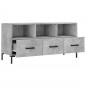 vidaXL Mueble de TV madera de ingeniería gris hormigón 102x36x50 cm vidaXL Mueble de TV madera de ingeniería gris hormigón 102x36x50 cm