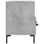 vidaXL Mueble de TV madera de ingeniería gris hormigón 102x36x50 cm vidaXL Mueble de TV madera de ingeniería gris hormigón 102x36x50 cm
