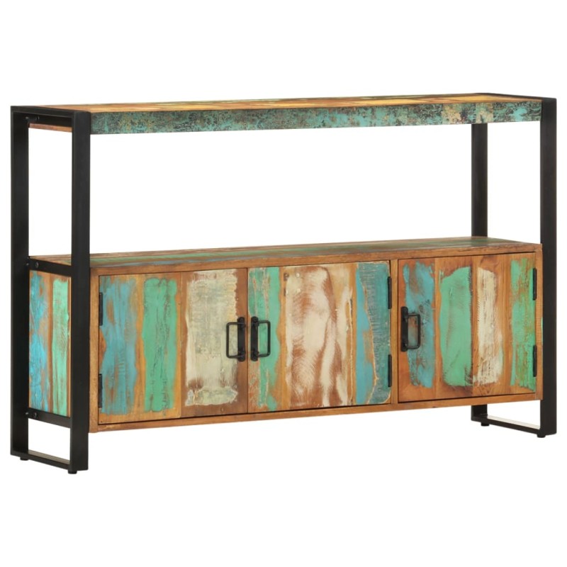 vidaXL Aparador de madera maciza reciclada 120x30x75 cm vidaXL Aparador de madera maciza reciclada 120x30x75 cm