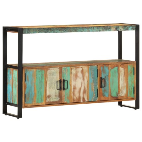 vidaXL Aparador de madera maciza reciclada 120x30x75 cm 