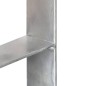 vidaXL Anclajes de valla 6 uds acero galvanizado plateado 8x6x60 cm vidaXL Anclajes de valla 6 uds acero galvanizado plateado 8x6x60 cm