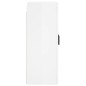 vidaXL Armario de pared blanco brillante 69,5x34x90 cm vidaXL Armario de pared blanco brillante 69,5x34x90 cm