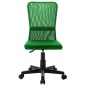 vidaXL Silla de oficina de tela de malla verde 44x52x100 cm