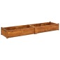 vidaXL Arriate de madera de acacia 200x50x25 cm vidaXL Arriate de madera de acacia 200x50x25 cm