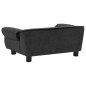 vidaXL Sofá para perros felpa gris oscuro 72x45x30 cm vidaXL Sofá para perros felpa gris oscuro 72x45x30 cm