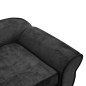 vidaXL Sofá para perros felpa gris oscuro 72x45x30 cm vidaXL Sofá para perros felpa gris oscuro 72x45x30 cm
