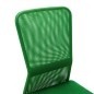vidaXL Silla de oficina de tela de malla verde 44x52x100 cm