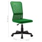 vidaXL Silla de oficina de tela de malla verde 44x52x100 cm