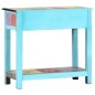 vidaXL Mesa consola pintada a mano madera maciza de mango 80x35x75 cm vidaXL Mesa consola pintada a mano madera maciza de mango 80x35x75 cm