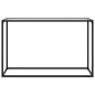 vidaXL Mesa consola vidrio templado transparente 120x35x75 cm vidaXL Mesa consola vidrio templado transparente 120x35x75 cm