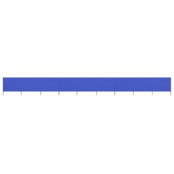 vidaXL Paravientos de 9 paneles tela azul celeste 1200x120 cm