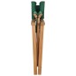 vidaXL Sillas de director plegables 2 uds madera maciza teca verde vidaXL Sillas de director plegables 2 uds madera maciza teca verde