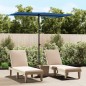 vidaXL Sombrilla de jardín con palo de aluminio azul celeste 180x110cm vidaXL Sombrilla de jardín con palo de aluminio azul celeste 180x110cm