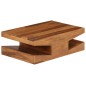 vidaXL Mesa de centro de madera maciza de sheesham 90x60x30 cm vidaXL Mesa de centro de madera maciza de sheesham 90x60x30 cm