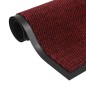 vidaXL Alfombra de entrada rectangular de nudo 90x150 cm roja vidaXL Alfombra de entrada rectangular de nudo 90x150 cm roja