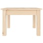 vidaXL Mesa de centro de madera maciza de pino 45x45x30 cm vidaXL Mesa de centro de madera maciza de pino 45x45x30 cm
