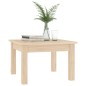 vidaXL Mesa de centro de madera maciza de pino 45x45x30 cm vidaXL Mesa de centro de madera maciza de pino 45x45x30 cm