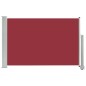 vidaXL Toldo lateral retráctil de jardín rojo 60x300 cm vidaXL Toldo lateral retráctil de jardín rojo 60x300 cm