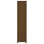 vidaXL Estantería madera maciza de pino marrón miel 80x35x154 cm vidaXL Estantería madera maciza de pino marrón miel 80x35x154 cm