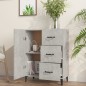 vidaXL Aparador de madera de ingeniería gris hormigón 69,5x34x90 cm vidaXL Aparador de madera de ingeniería gris hormigón 69,5x34x90 cm