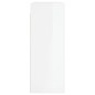 vidaXL Armario de pared madera ingeniería blanco brillo 69,5x34x90 cm vidaXL Armario de pared madera ingeniería blanco brillo 69,5x34x90 cm