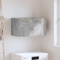 vidaXL Armario de pared madera ingeniería gris hormigón 60x36,5x35 cm vidaXL Armario de pared madera ingeniería gris hormigón 60x36,5x35 cm