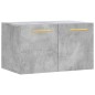 vidaXL Armario de pared madera ingeniería gris hormigón 60x36,5x35 cm vidaXL Armario de pared madera ingeniería gris hormigón 60x36,5x35 cm