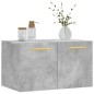 vidaXL Armario de pared madera ingeniería gris hormigón 60x36,5x35 cm vidaXL Armario de pared madera ingeniería gris hormigón 60x36,5x35 cm