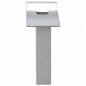 vidaXL Puerta de malla de jardín acero galvanizado gris 289x200 cm vidaXL Puerta de malla de jardín acero galvanizado gris 289x200 cm