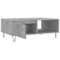 vidaXL Mesa de centro madera de ingeniería gris hormigón 90x60x35 cm vidaXL Mesa de centro madera de ingeniería gris hormigón 90x60x35 cm