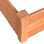 vidaXL Jardinera arriate madera maciza de abeto marrón 120x120x56 cm vidaXL Jardinera arriate madera maciza de abeto marrón 120x120x56 cm