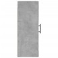 vidaXL Armario de pared gris hormigón 34,5x34x90 cm vidaXL Armario de pared gris hormigón 34,5x34x90 cm