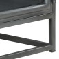 vidaXL Mesa de centro de madera maciza de acacia gris 90x50x35 cm vidaXL Mesa de centro de madera maciza de acacia gris 90x50x35 cm