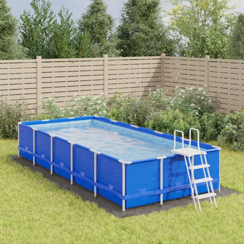 vidaXL Tapiz de suelo piscina geotextil poliéster gris claro 640x321cm vidaXL Tapiz de suelo piscina geotextil poliéster gris claro 640x321cm