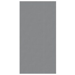 vidaXL Tapiz de suelo piscina geotextil poliéster gris claro 640x321cm