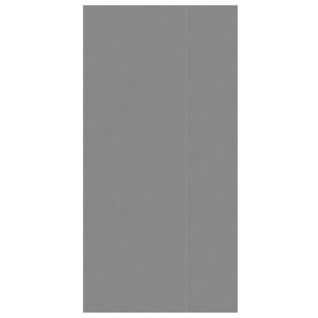 vidaXL Tapiz de suelo piscina geotextil poliéster gris claro 640x321cm