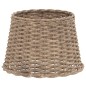 vidaXL Pantalla para lámpara mimbre marrón Ø40x26 cm vidaXL Pantalla para lámpara mimbre marrón Ø40x26 cm