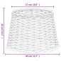 vidaXL Pantalla para lámpara mimbre marrón Ø40x26 cm vidaXL Pantalla para lámpara mimbre marrón Ø40x26 cm