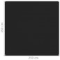 vidaXL Alfombra para tienda de campaña negro 250x250 cm