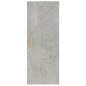 vidaXL Armario de pared contrachapada gris hormigón 34,5x34x90 cm vidaXL Armario de pared contrachapada gris hormigón 34,5x34x90 cm