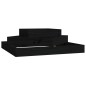 vidaXL Jardinera de madera maciza de pino negro 83x83x27 cm vidaXL Jardinera de madera maciza de pino negro 83x83x27 cm