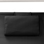vidaXL Tumbona doble con toldo textilene negro vidaXL Tumbona doble con toldo textilene negro
