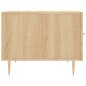 vidaXL Mesas de centro 2 uds madera ingeniería roble Sonoma 50x50x40cm vidaXL Mesas de centro 2 uds madera ingeniería roble Sonoma 50x50x40cm