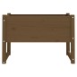 vidaXL Jardinera madera maciza de pino marrón miel 78x40x52 cm vidaXL Jardinera madera maciza de pino marrón miel 78x40x52 cm