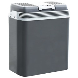vidaXL Nevera termoeléctrica portátil 20 litros 12 V 230 V E