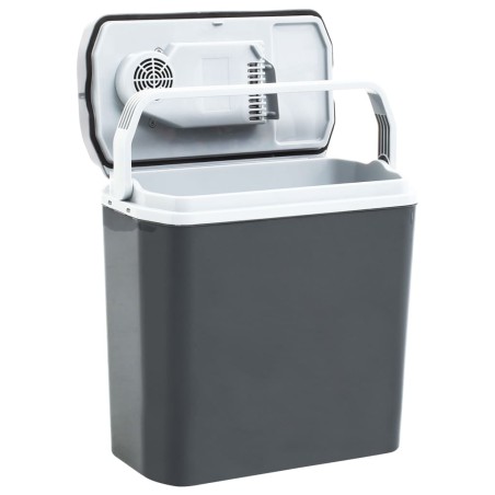 vidaXL Nevera termoeléctrica portátil 20 litros 12 V 230 V E